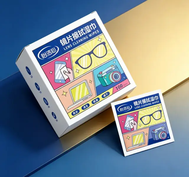 Premium Lens Cleaning Wipes (100 PCS Box) / প্রিমিয়াম লেন্স ক্লিনিং ওয়াইপস (১০০ পিস বক্স)