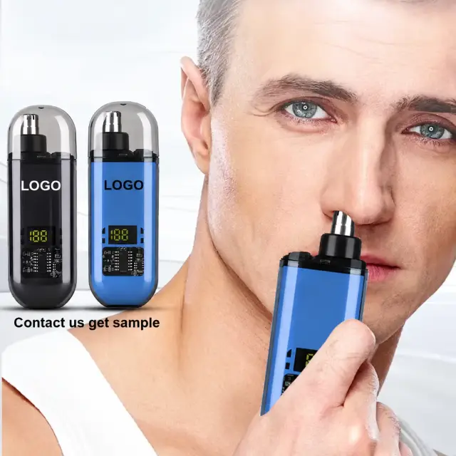 ২-ইন-১ নাক ও বডি হেয়ার ট্রিমার (রিচার্জেবল) 2-in-1 Waterproof Nose & Body Grooming Trimmer