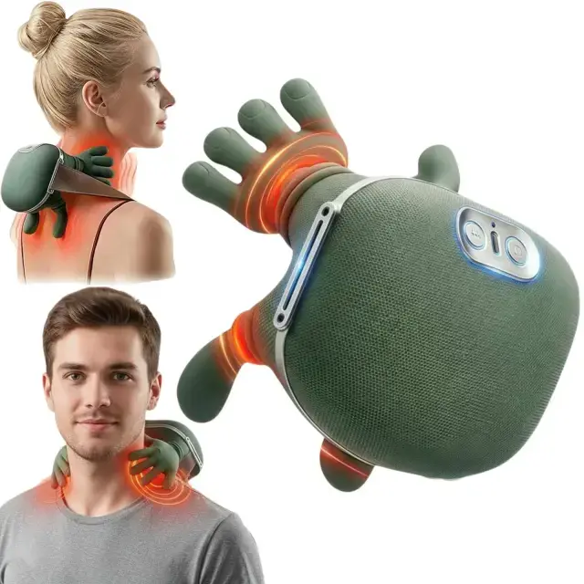 Master Hand Neck & Shoulder Massager – হিট থেরাপি