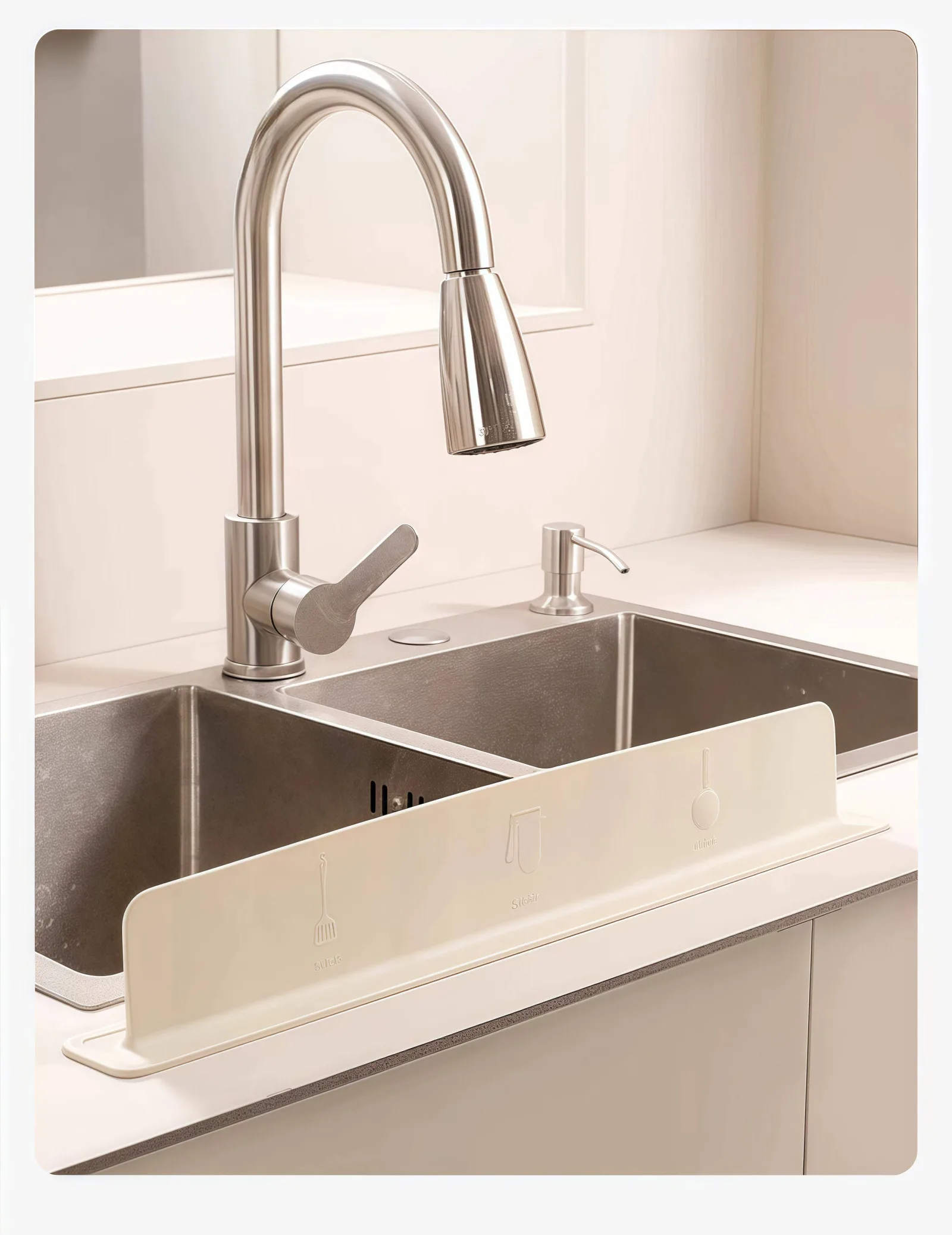 Silicone Sink Splash Guard / প্রিমিয়াম সিলিকন বেসিন পানি ছিটা প্রতিরোধক 4