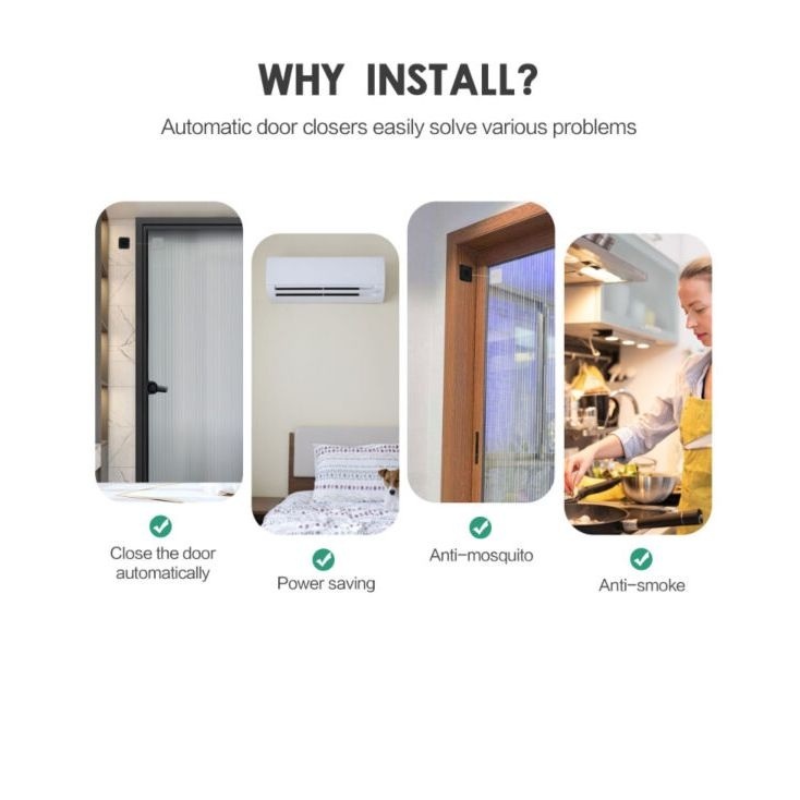 Automatic Anti-Punching Door Closer 4