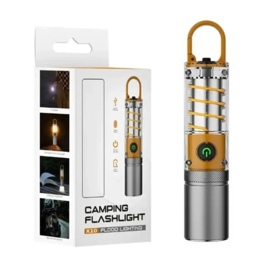 X-10 USB Rechargeable Camping Flashlight 8