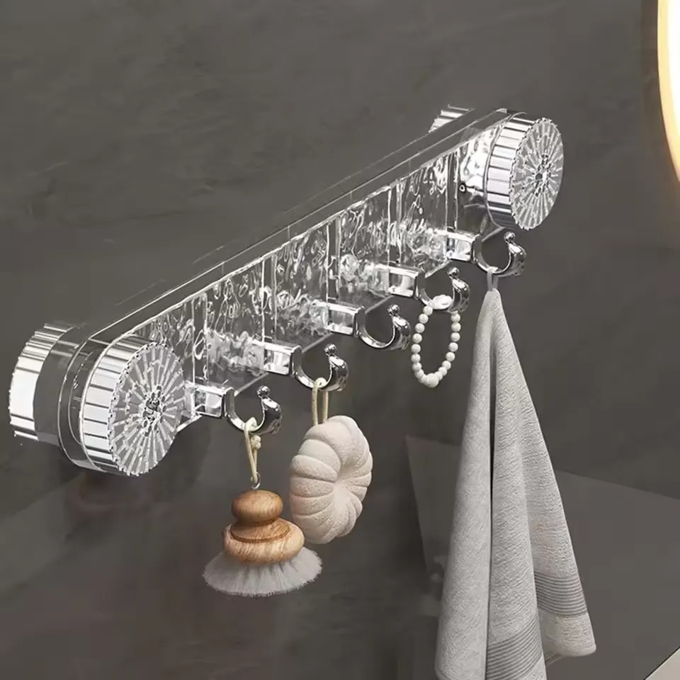 Multipurpose Rotating Suction Cup Hook with Strong Adhesion for Kitchen Supplies and Bathroom Organization 6