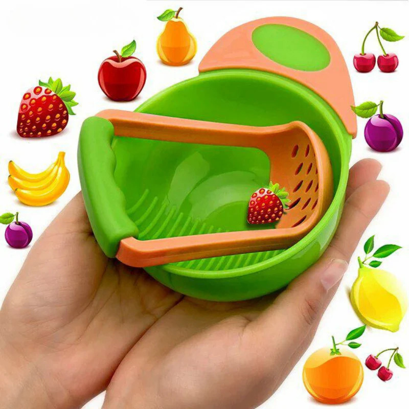 Baby Mash Bowl, Baby Food Grinding Mash Bowl for Homemade Baby Food 4