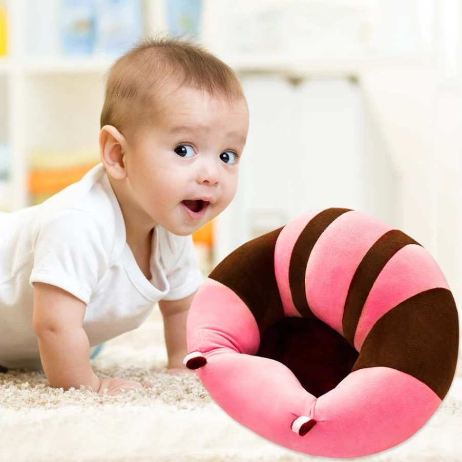 Baby sofa, Baby Support Seat Plush Soft Baby, Newborn Baby Support Seat 3
