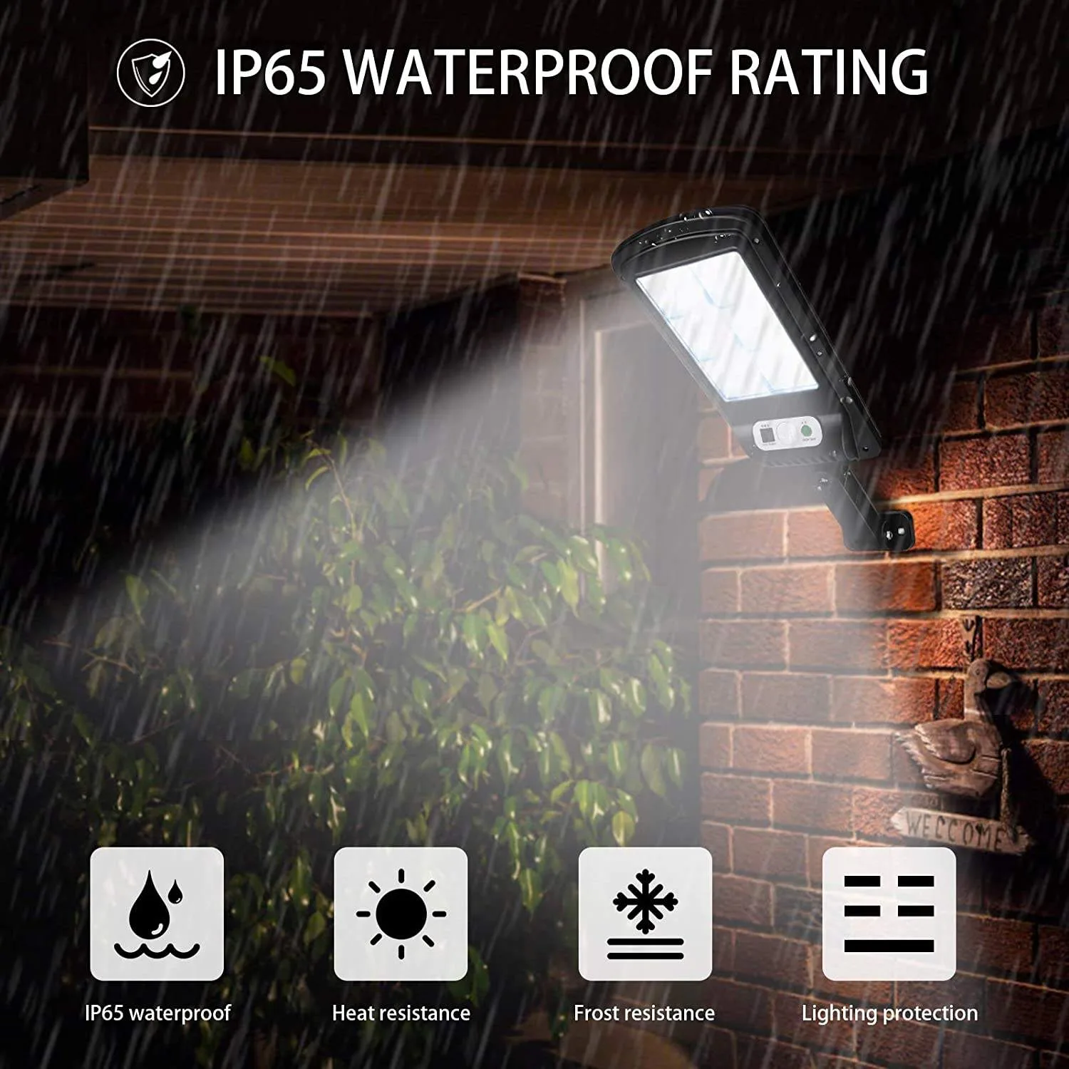 40W 120 LED Solar Sensor Light – Smart Outdoor লাইট 10