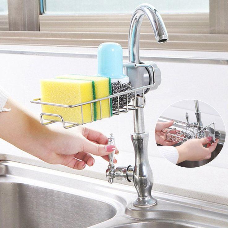 Kitchen Sink Organizer Rack,Kitchen Sink Organizer Faucet Rack 5