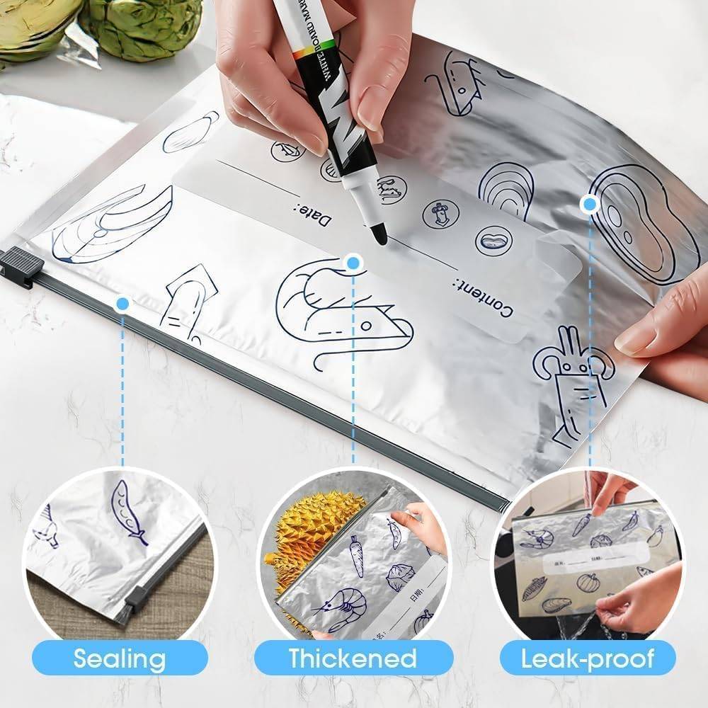 Aluminum Foil Zip Lock Bags ( ১০ পিস ) 6
