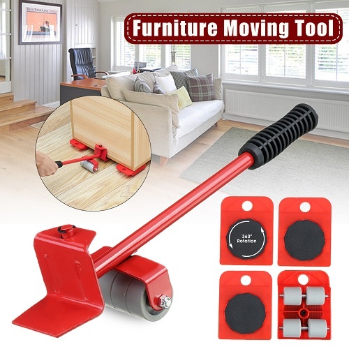 Furniture Easy Moving Tool Set, Heavy Furniture Moving & Lifting System, Maximum Load Weight