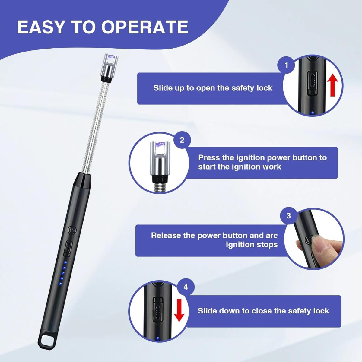 রিচার্জেবল ইউএসবি ইলেকট্রিক লাইটার,Rechargeable USB Electronic Lighter 7
