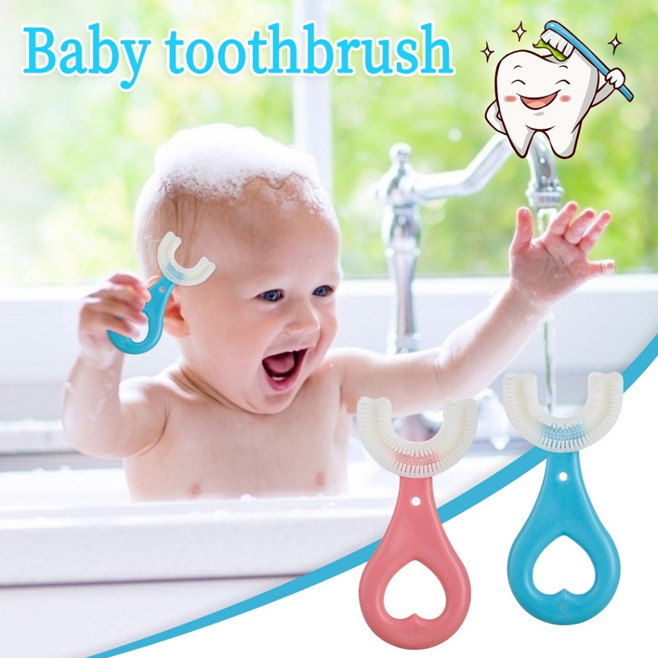 U Shaped Silicone Tooth brush for Kids 5