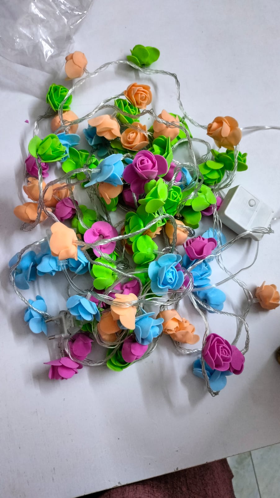 Rose Flower Room Decoration Light, Fairy String Light - LEDs Modes change - Room Decoration Light 7
