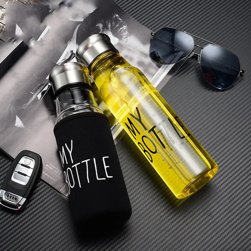 500 ml My bottle Glass water bottle -Glass Water Bottle 2