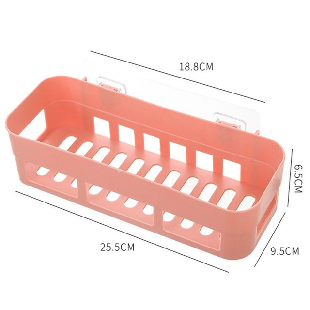 3pcs Kitchen Bathroom Storage Shelf, Wall Hanging Bathroom Shelves Storage Shelf Rack 6