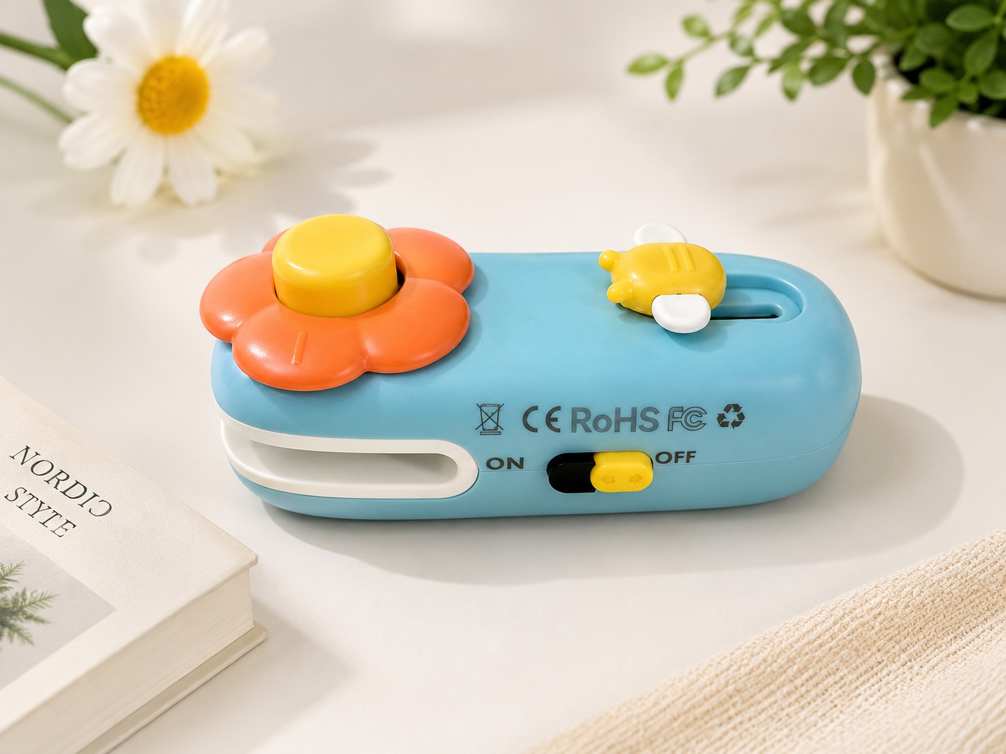 Dual-Purpose Mini Portable Bag Sealing Machine (রিচার্জেবল) 5