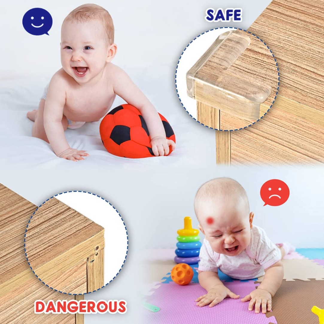 Baby Safety Table Corner Protector 4Pcs Set 2