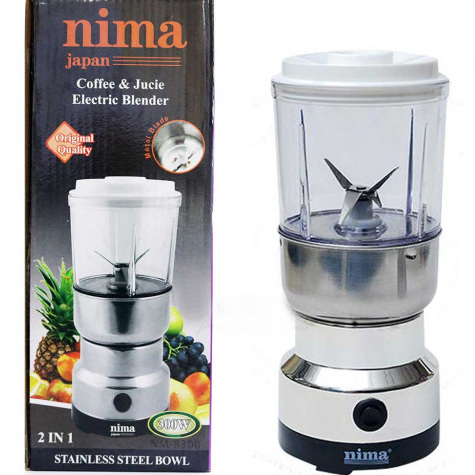 Nima 2 In 1 Blender & Grinder, Electric Grinder & Juicer,Nima 2-in-1 ইলেকট্রিক ব্লেন্ডার এবং গ্রাইন্ডার