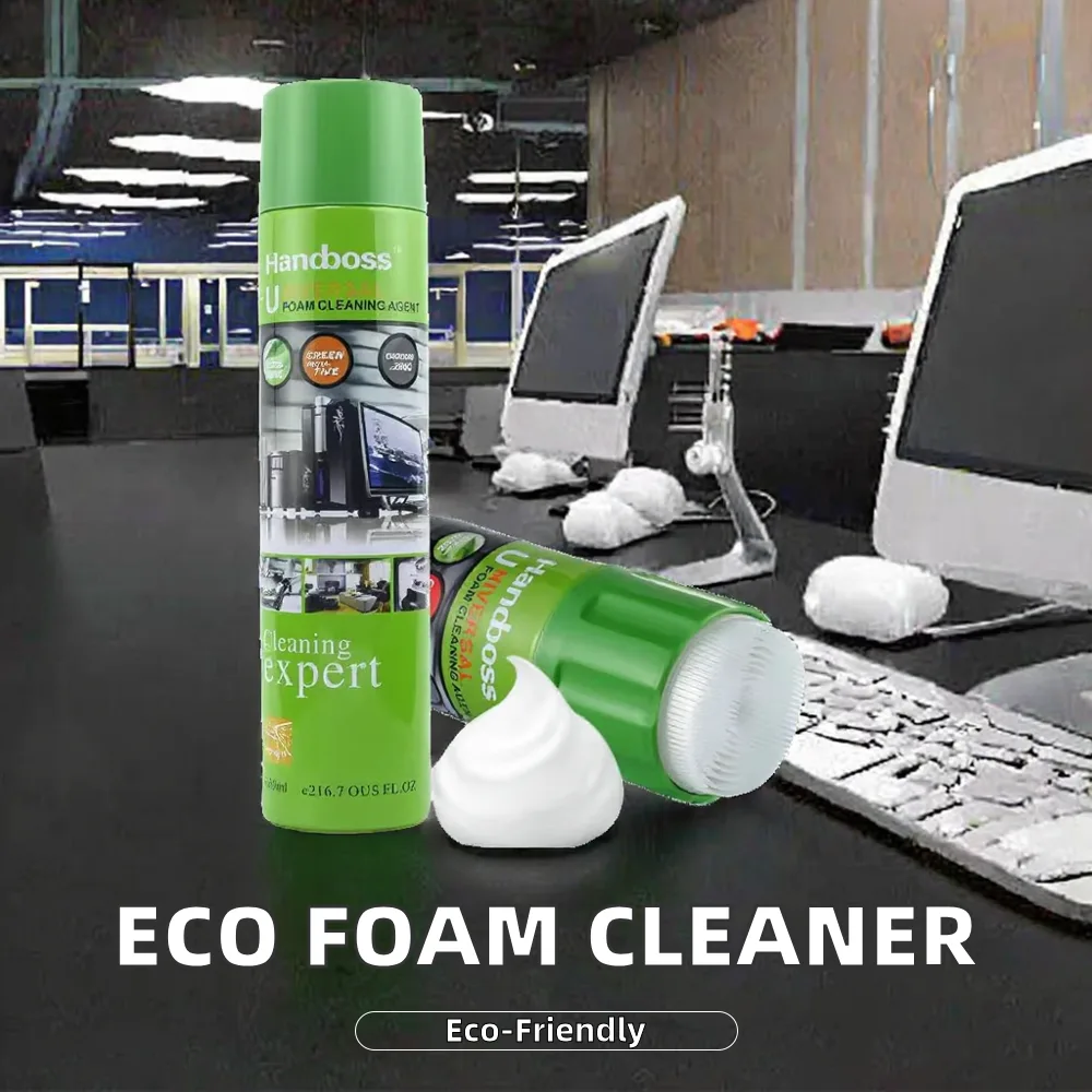 মাল্টিপারপাস ফোম ক্লিনার 650ml – ব্রাশসহ / Multipurpose Foam Cleaner 650ml – Deep Cleaning Spray with Brush 8