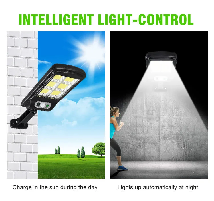 40W 120 LED Solar Sensor Light – Smart Outdoor লাইট 4