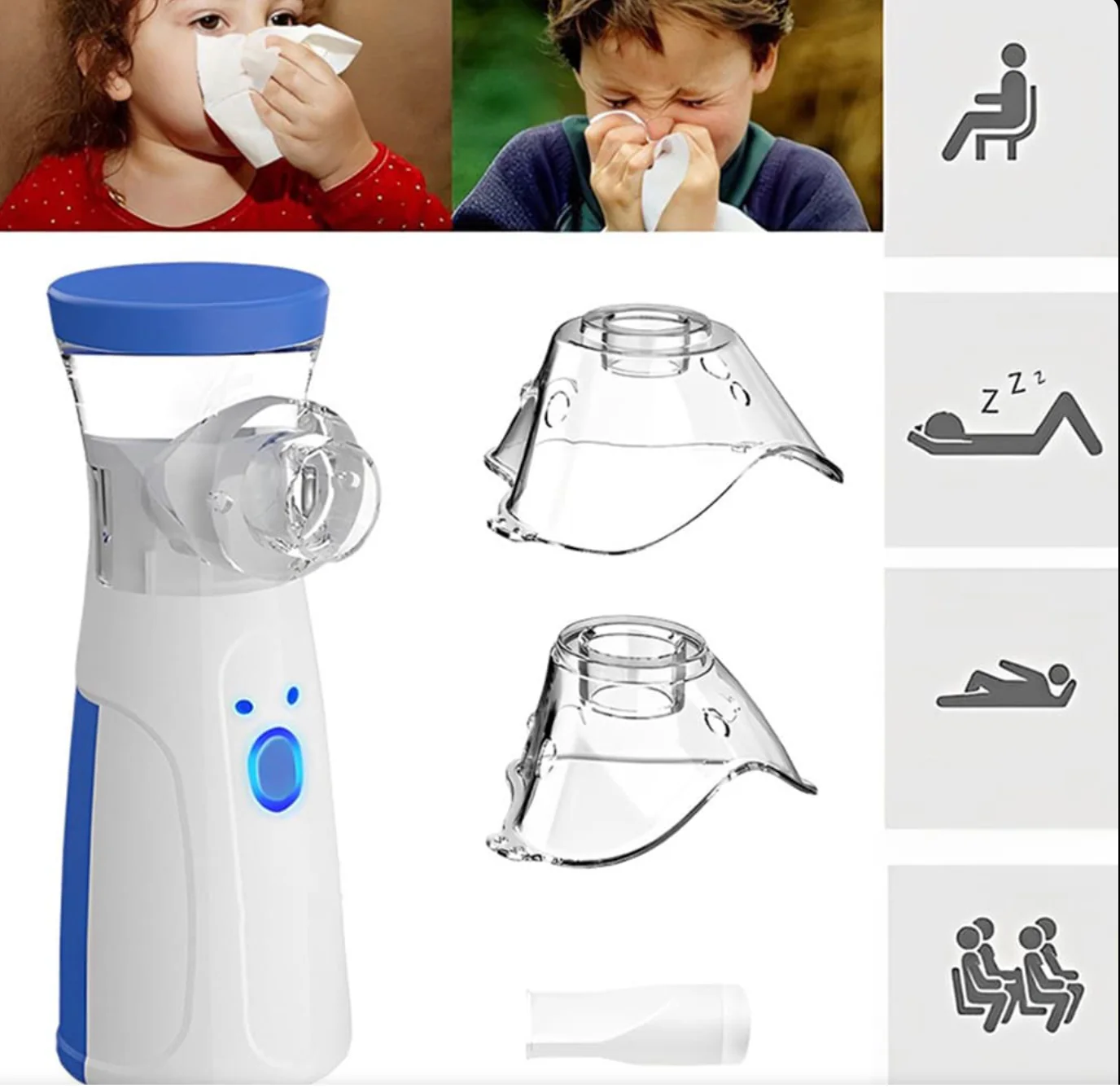 Portable Mesh Nebulizer Machine / পোর্টেবল মেশ নেবুলাইজার মেশিন 5