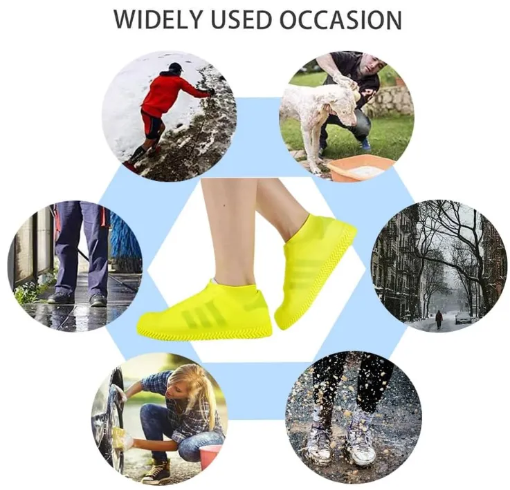 ওয়াটারপ্রুফ সিলিকন জুতার কভার / Waterproof Silicone Shoe Cover 10