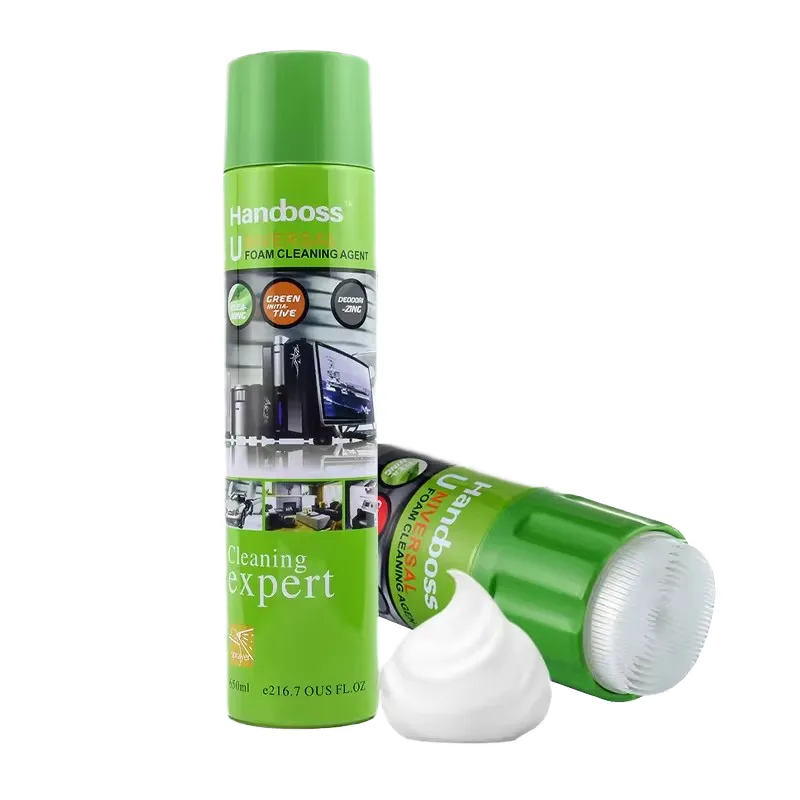 মাল্টিপারপাস ফোম ক্লিনার 650ml – ব্রাশসহ / Multipurpose Foam Cleaner 650ml – Deep Cleaning Spray with Brush 9