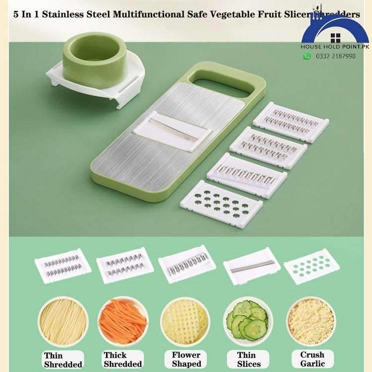 5 in 1 Vegetable Cutter And Slicer,৫ ইন ১ সবজি কাটার এবং স্লাইসার, ৫ ইন ১ রান্নাঘরের সবজি কাটার সরঞ্জাম: সবজি কাটার, গ্রেটার, স্লাইসার, শ্রেডার, মাল্টি স্লাইসার, পিলার, গাজর ও ফলের জন্য। 6