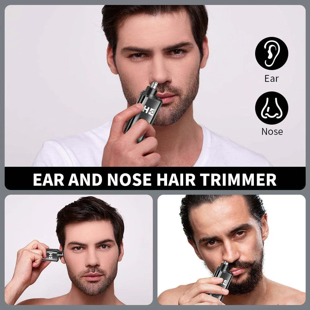২-ইন-১ নাক ও বডি হেয়ার ট্রিমার (রিচার্জেবল) 2-in-1 Waterproof Nose & Body Grooming Trimmer 4