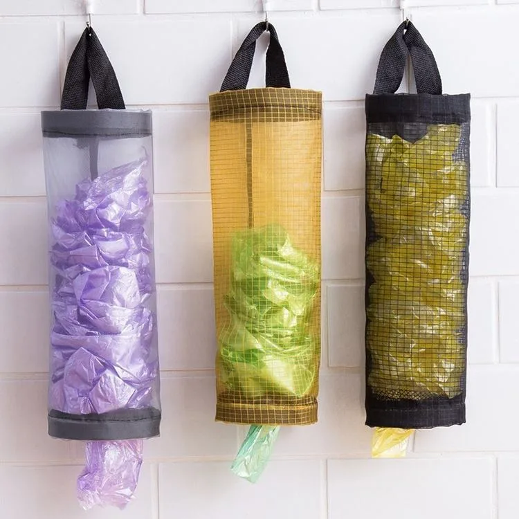 কিচেন পলিথিন স্টোরেজ ব্যাগ / Kitchen Plastic Bag Holder 8
