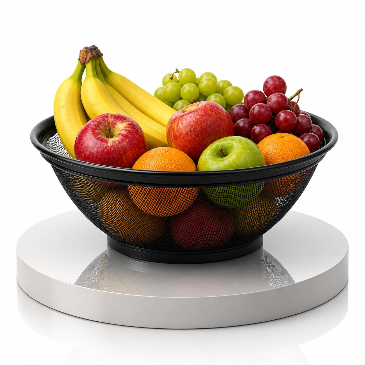প্রিমিয়াম ব্ল্যাক রিম ভেজি বাস্কেট ও বোল / Premium Black Rim Veggie Basket & Bowl 4