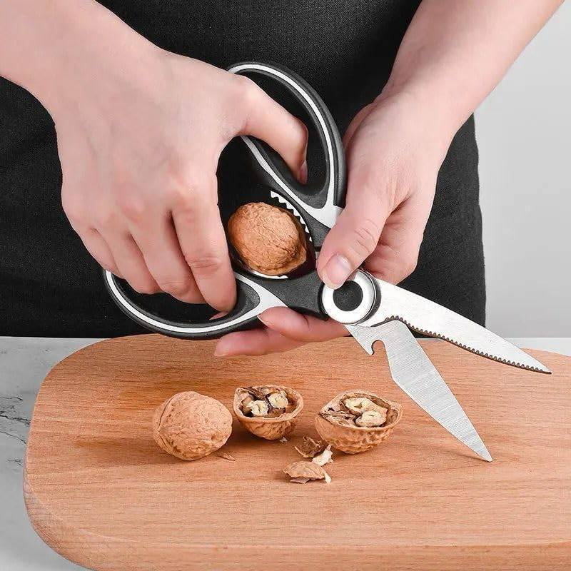 Kitchen Scissor (Black) Heavy Duty Stainless Steel Kitchen Scissors 3