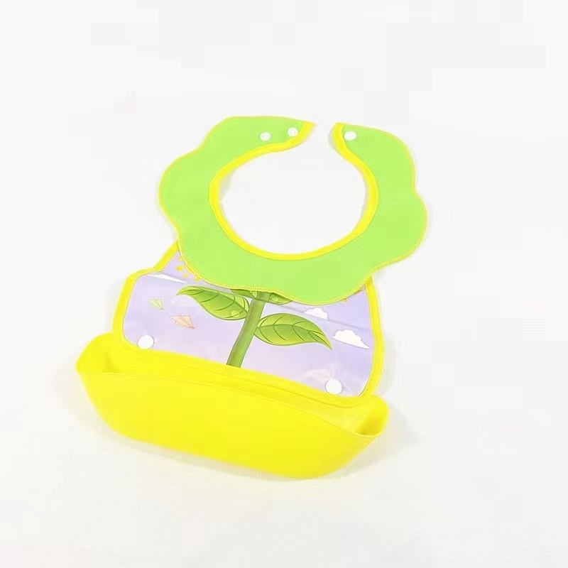 Silicone Baby Bibs With Food Catcher 3