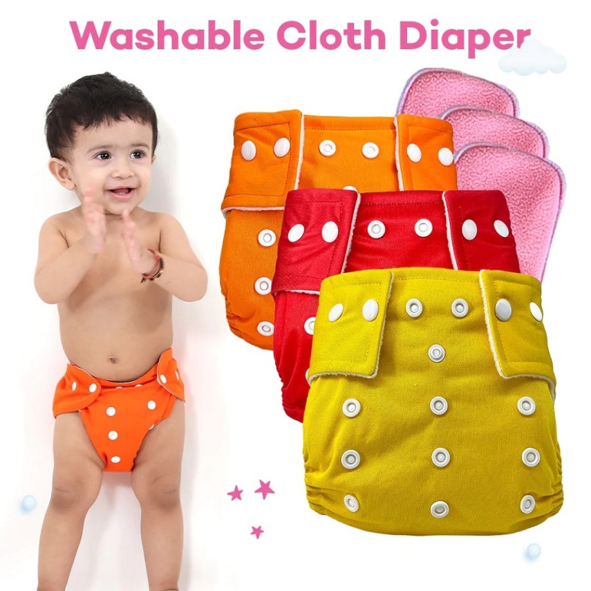 Washable Baby Diaper 6