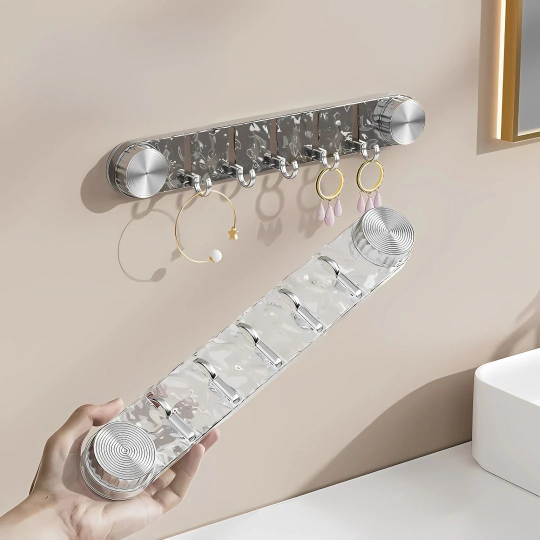 Multipurpose Rotating Suction Cup Hook with Strong Adhesion for Kitchen Supplies and Bathroom Organization 5