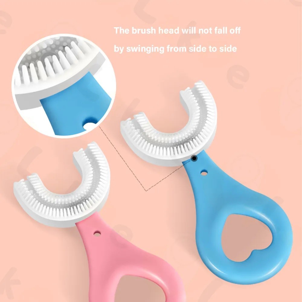 U Shaped Silicone Tooth brush for Kids 7