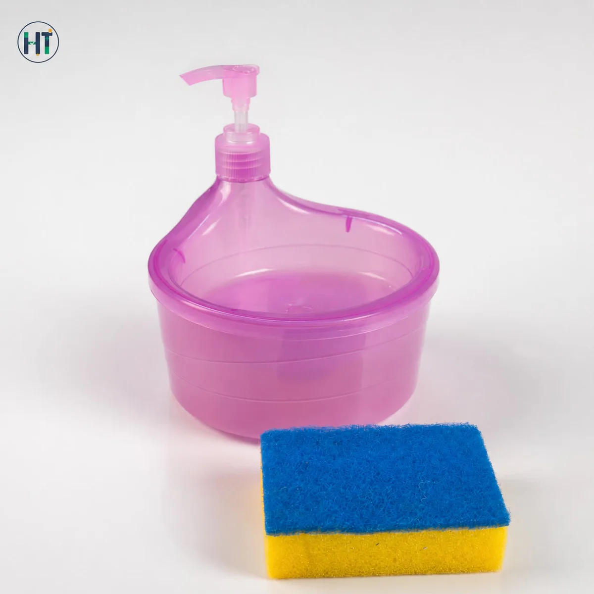 2-in-1 Dishwashing Soap Dispenser / ২-ইন-১ লিকুইড সোপ ডিসপেনসার বক্স 5