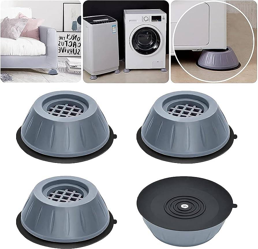 4Pcs Washing Machine Anti Shock Pad, Anti Vibration Pads for Washing Machine-৪ পিসি ওয়াশিং মেশিন অ্যান্টি শক প্যাড, ওয়াশিং মেশিনের জন্য অ্যান্টি ভাইব্রেশন প্যাড 5