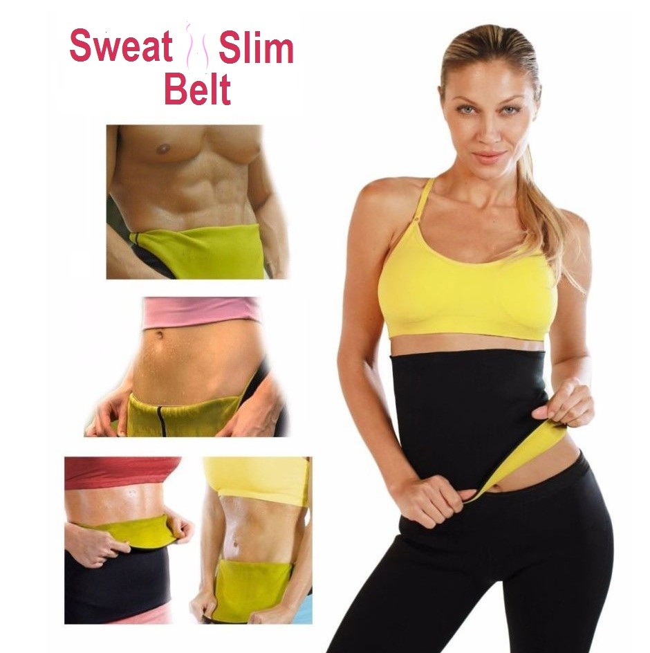 Sweat Slim Belt, Hot Body Shaper Slimming Belt 3
