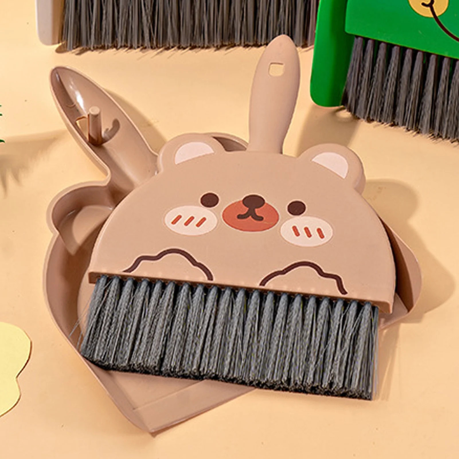 Mini Dustpan and Brush Set, Mini Broom Cleaning Brush with Dustpan, Dust Clean Brush
