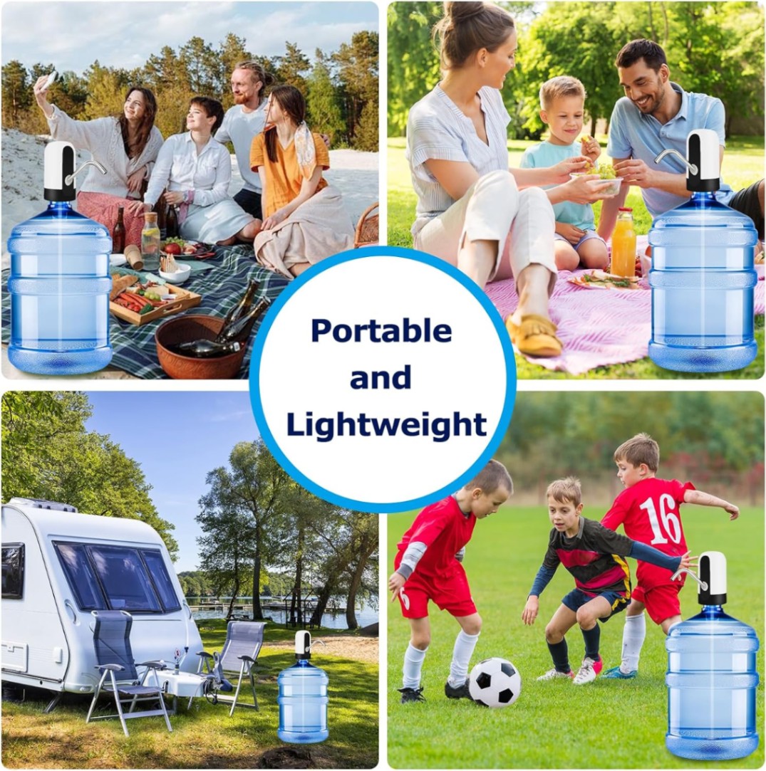 Automatic Water Dispenser With Switch and USB Charging Pump 2