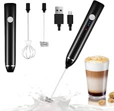 Rechargeable Drink Frother, Portable Hand Blender For Lassi, Milk, Coffee, Egg Beater Mixer - Coffee Mixer. রিচার্জেবল ড্রিংক ফ্রদার, লস্যি, দুধ, কফি, ডিম বিটার মিক্সারের জন্য পোর্টেবল হ্যান্ড ব্লেন্ডার - কফি মিক্সার 7