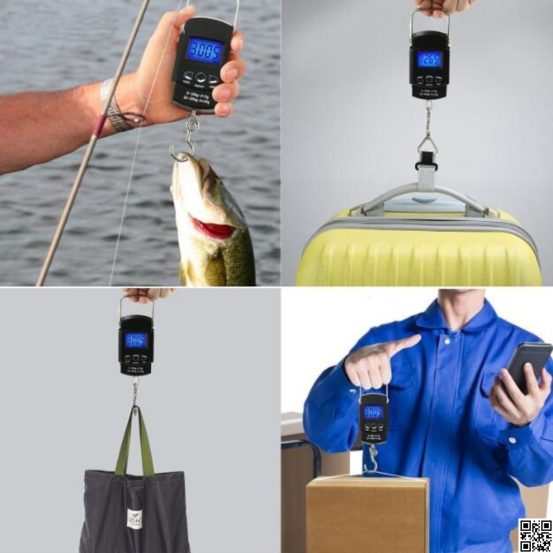 Hanging Weight Scale 50kg, Digital Portable Hanging Electronic Hook Scale 50 kg 5