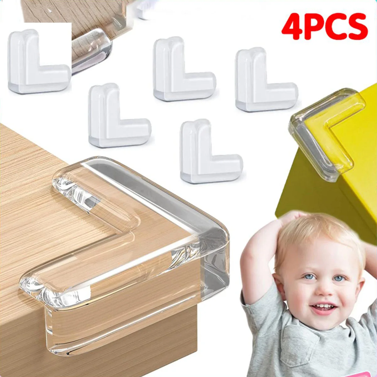 Baby Safety Table Corner Protector 4Pcs Set