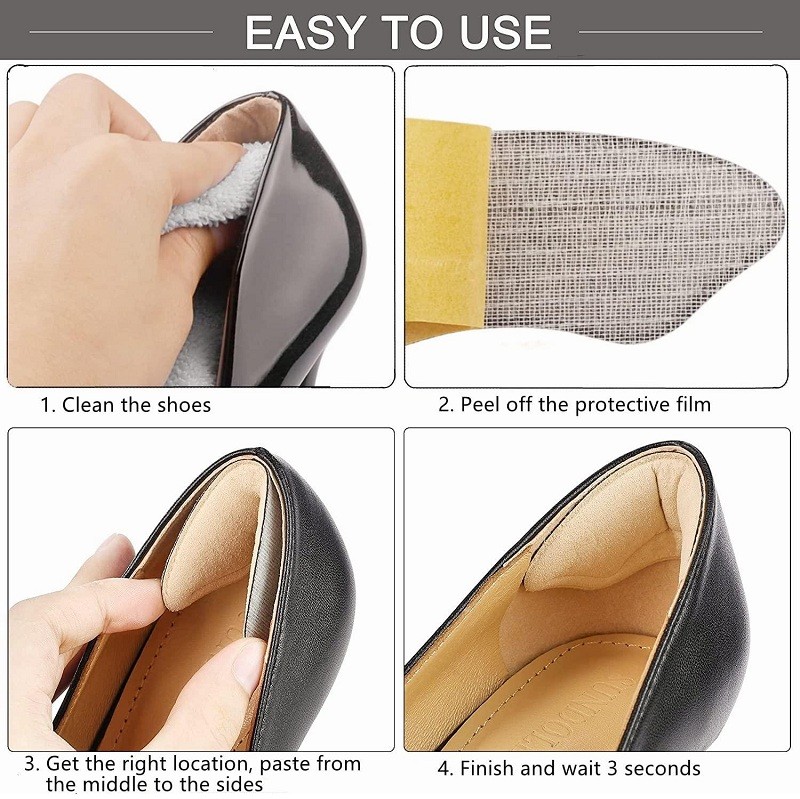 3 Pair Shoe heel grip pad, heel protector pad, heel pad, Shoe pad 2