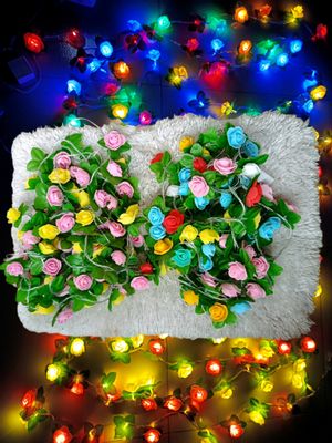 Rose Flower Room Decoration Light, Fairy String Light - LEDs Modes change - Room Decoration Light 3