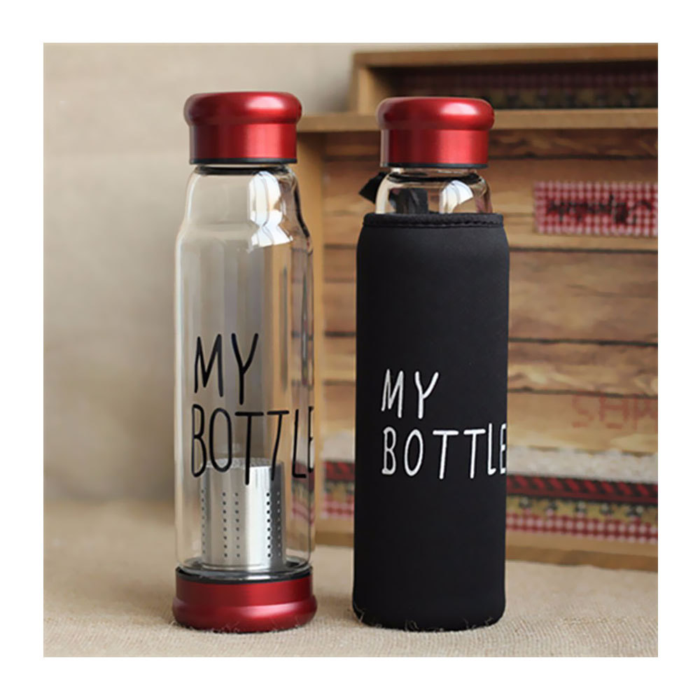 500 ml My bottle Glass water bottle -Glass Water Bottle 4