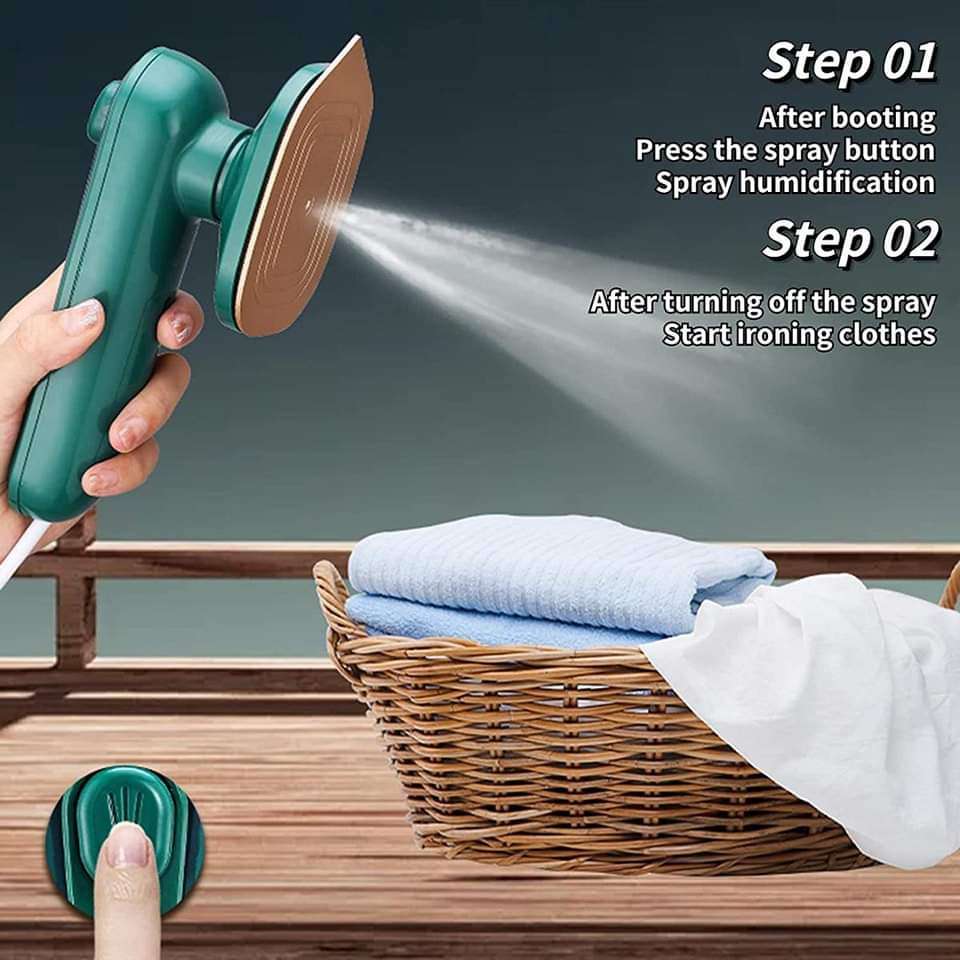Mini Portable Steamer Iron, 220V 4