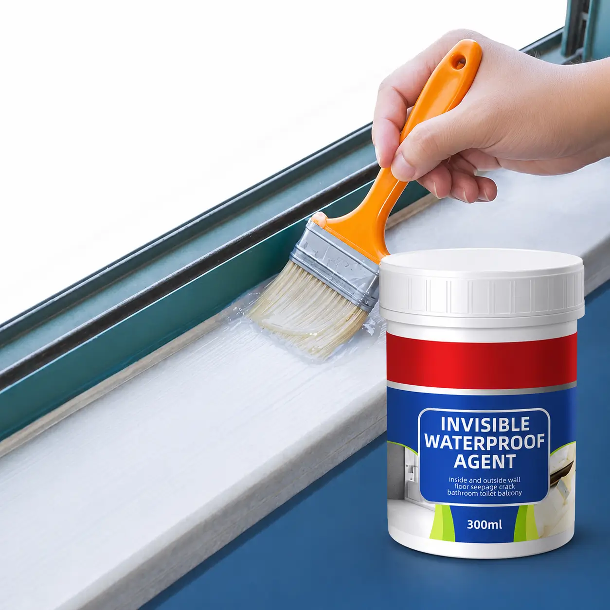 ওয়াটারপ্রুফ লিকেজ এজেন্ট (৩০০ মি.লি.) / Invisible Waterproof Leakage Agent – 300ml