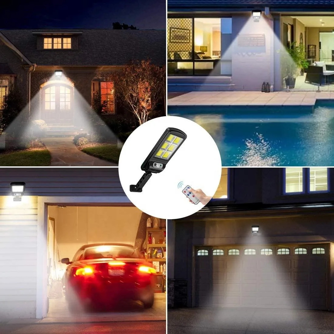 40W 120 LED Solar Sensor Light – Smart Outdoor লাইট 13