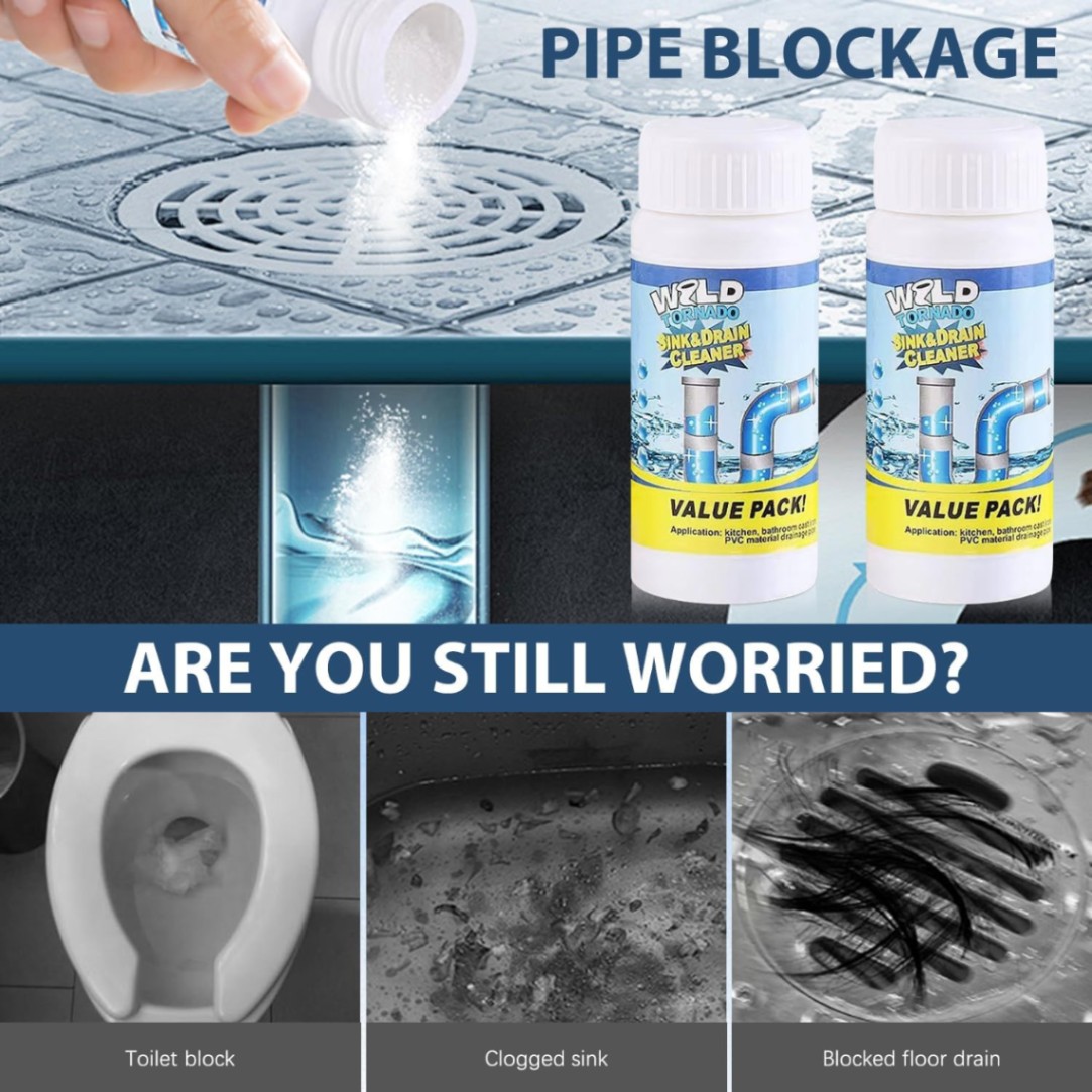 ড্রেন ক্লিনার পাউডার,Powerful Sink Drain Cleaner Portable Powder Cleaning Tool Super Clog Remover, শক্তিশালী সিঙ্ক ড্রেন ক্লিনার পোর্টেবল পাউডার ক্লিনিং টুল সুপার ক্লগ রিমুভার 5